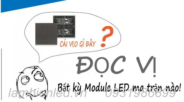 Mô-đun LED ma trận là gì?  - Cách đọc thông số của Module LED
