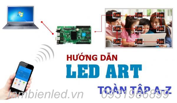 Hướng dẫn sử dụng Led ART Full AZ- Điều khiển led qua WIFI