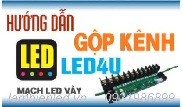 Kỹ thuật ghép kênh lập trình LED vẫy chuyên nghiệp