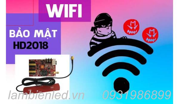 Cách đổi mật khẩu WIFI mạch led ma trận HD