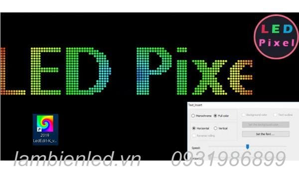 Hướng dẫn lập trình phần mềm LED Edit 2019