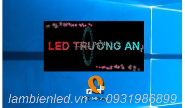 Lập trình LED sign trên Mplayer - Mạch Q1 plus