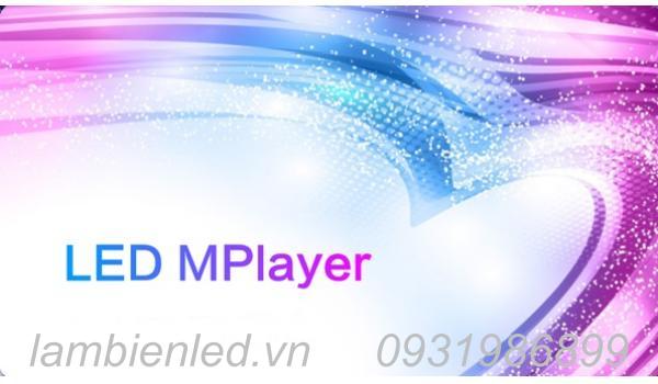 Cài đặt đèn LED Mplayer - Lập trình bảng hiệu đèn LED đủ màu