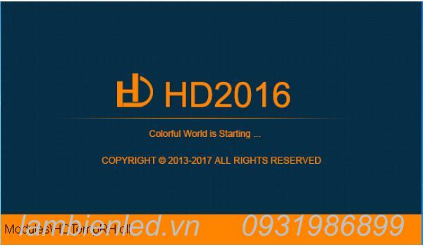 Hướng dẫn cài đặt và sử dụng phần mềm HD 2016